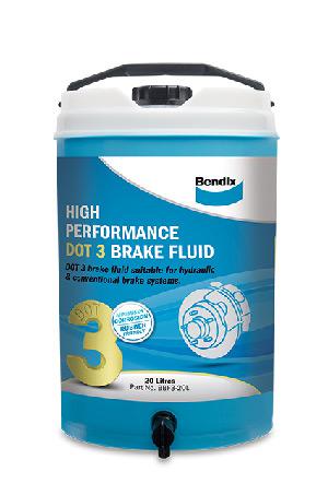 Bendix High Performance Brake Fluid DOT 3 20L BBF3-20L