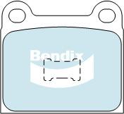Bendix EURO Brake Pad Set Front DB105 EURO+