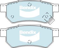 Bendix General CT Brake Pad Set Rear DB1163 GCT