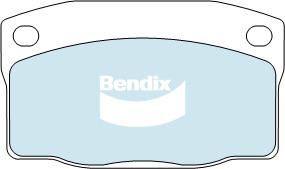 Bendix Heavy Duty Brake Pad Set Front DB1164 HD