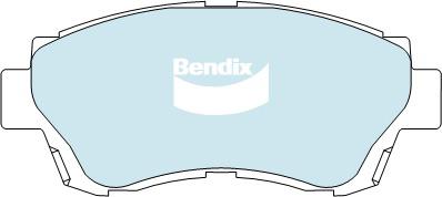 Bendix Protrans Brake Pad Set Front DB1209 PR