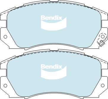 Bendix Heavy Duty Brake Pad Set Front DB1219 HD