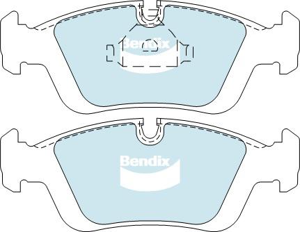 Bendix Ultimate Brake Pad Set Front DB1224 ULT