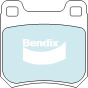 Bendix General CT Brake Pad Set Rear DB1273 GCT