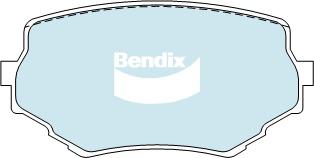 Bendix Heavy Duty Brake Pad Set Front DB1312 HD