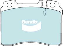 Bendix Heavy Duty Brake Pad Set Front DB1320 HD