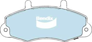 Bendix Heavy Duty Brake Pad Set Front DB1340 HD
