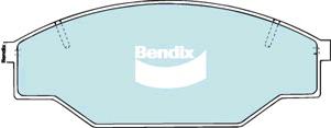Bendix Heavy Duty Brake Pad Set Front DB1350 HD