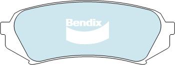 Bendix 4x4 Brake Pad Set Rear DB1383 -4WD