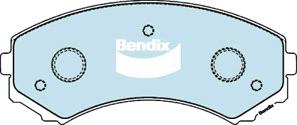 Bendix Heavy Duty Brake Pad Set Front DB1385 HD