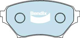 Bendix General CT Brake Pad Set Front DB1386 GCT