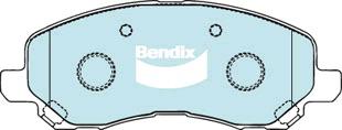 Bendix Heavy Duty Brake Pad Set Front DB1441 HD