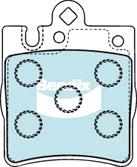 Bendix EURO Brake Pad Set Rear DB1457 EURO+