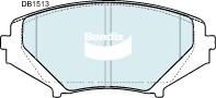 Bendix Ultimate Brake Pad Set Front DB1513 ULT
