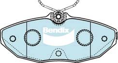 Bendix General CT Brake Pad Set Rear DB1514 GCT