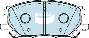 Bendix 4x4 Brake Pad Set Front DB1517 -4WD