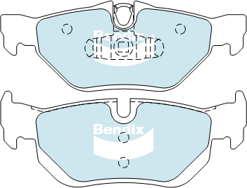 Bendix Ultimate Brake Pad Set Rear DB1858 ULT