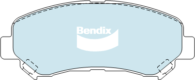 Bendix 4x4 Brake Pad Set Front DB1946 -4WD