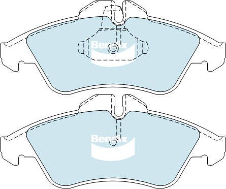 Bendix Heavy Duty Brake Pad Set Front DB1959 HD