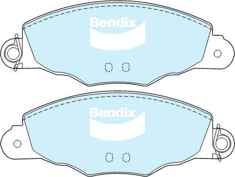 Bendix Heavy Duty Brake Pad Set Front DB2012 HD