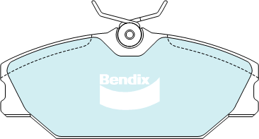 Bendix EURO Brake Pad Set Front DB2029 EURO+