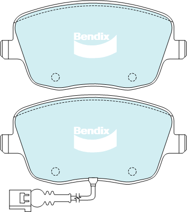 Bendix EURO Brake Pad Set Front DB2032 EURO+
