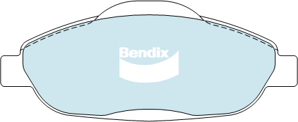 Bendix EURO Brake Pad Set Front DB2119 EURO+