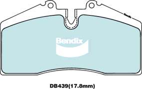 Bendix Ultimate Brake Pad Set Front DB439 ULT