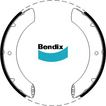 Bendix Brake Shoe Set BS1083