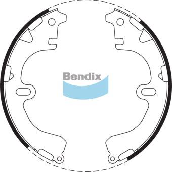Bendix Brake Shoe Set BS1490