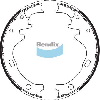 Bendix Brake Shoe Set BS1584
