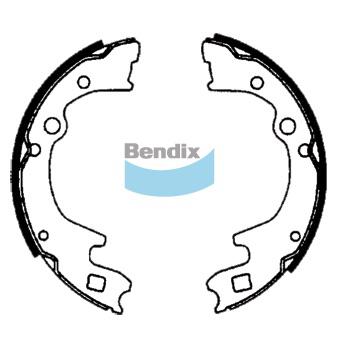 Bendix Brake Shoe Set BS1588
