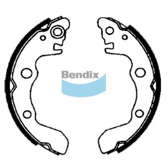 Bendix Brake Shoe Set BS1601