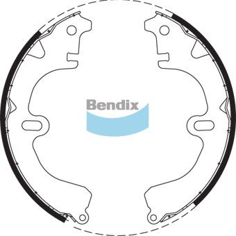 Bendix Brake Shoe Set BS1602