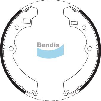 Bendix Brake Shoe Set BS1617