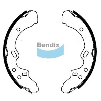 Bendix Brake Shoe Set BS1637