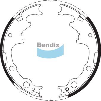 Bendix Brake Shoe Set BS1715