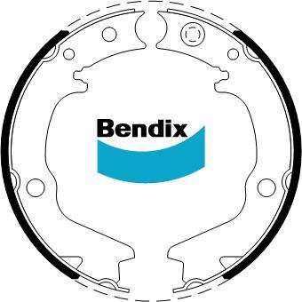 Bendix Brake Shoe Set BS1770