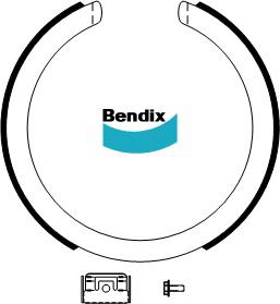 Bendix Brake Shoe BS3216