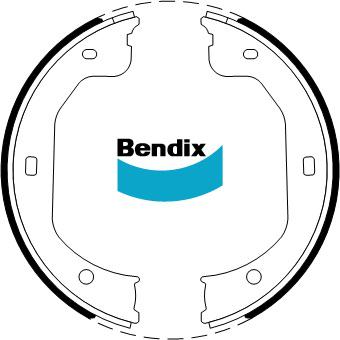 Bendix Brake Shoe Set BS5017