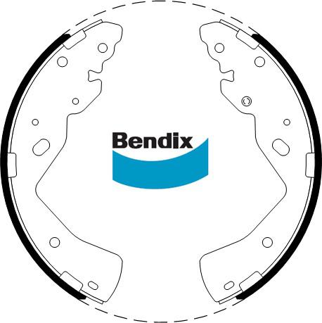 Bendix Brake Shoe Set BS5023