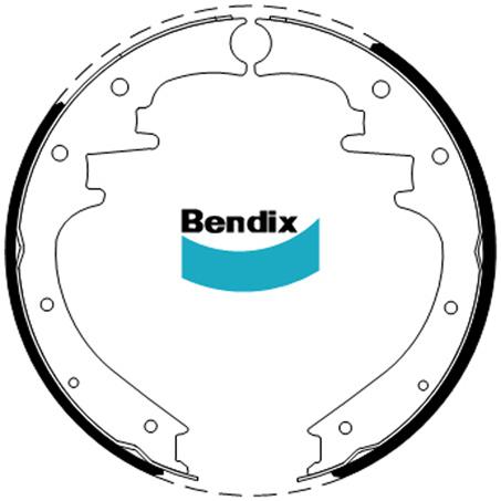 Bendix Brake Shoe Set BS1716