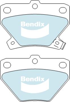 Bendix EV Hybrid Brake Pad Rear SET DB1429 EV