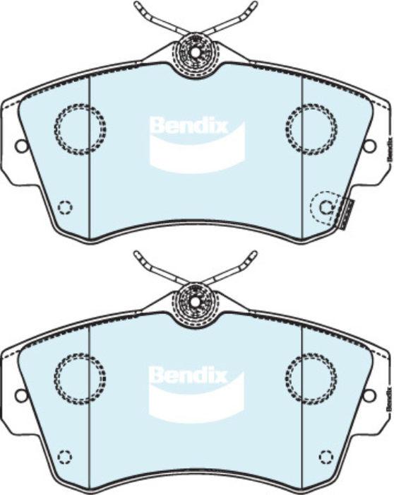 Bendix Heavy Duty Brake Pad Set Rear DB1186 HD