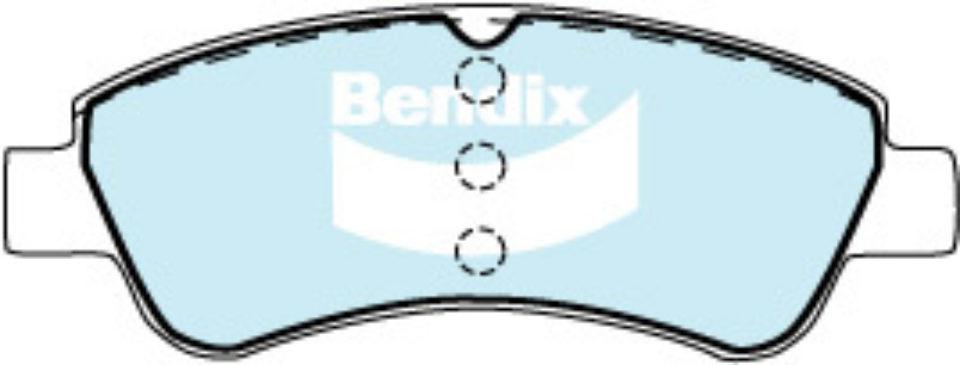 Bendix EURO Brake Pad Set Front DB1923 EURO+