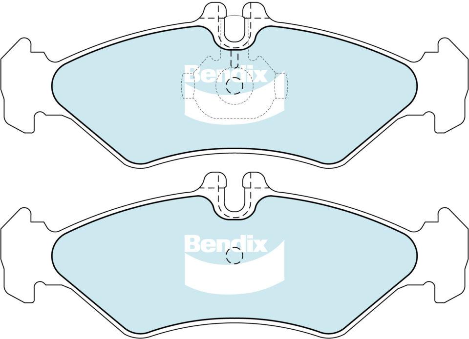 Bendix Heavy Duty Brake Pad Set Rear DB1978 HD