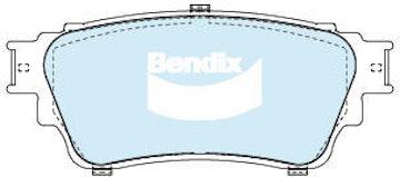 Bendix 4x4 Brake Pad Set Rear DB2634 -4WD
