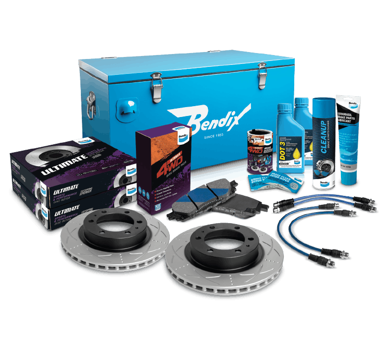 Bendix Ultimate Drum Brake Upgrade Kit Rear U4WD-DBUK710