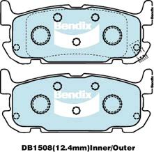 Bendix General CT Brake Pad Set Rear DB1508 GCT