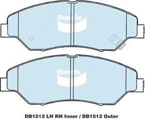 Ferodo Brake Pad Set DB279TA